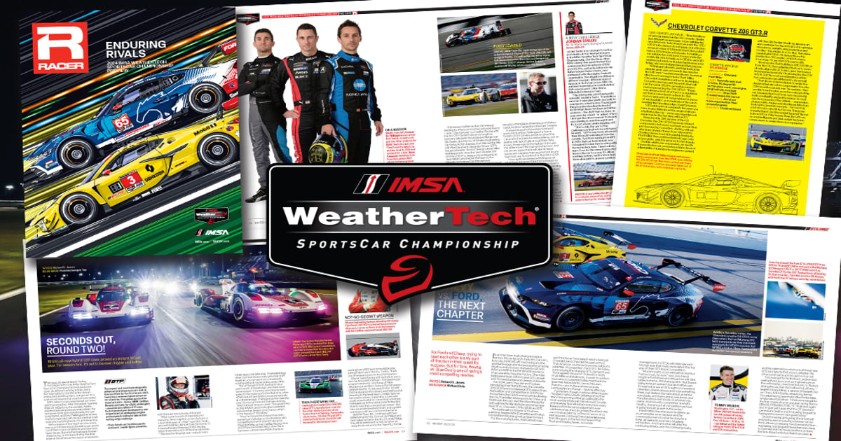 FREE DIGITAL MAGAZINE! RACER’s 2024 IMSA WeatherTech SportsCar ...