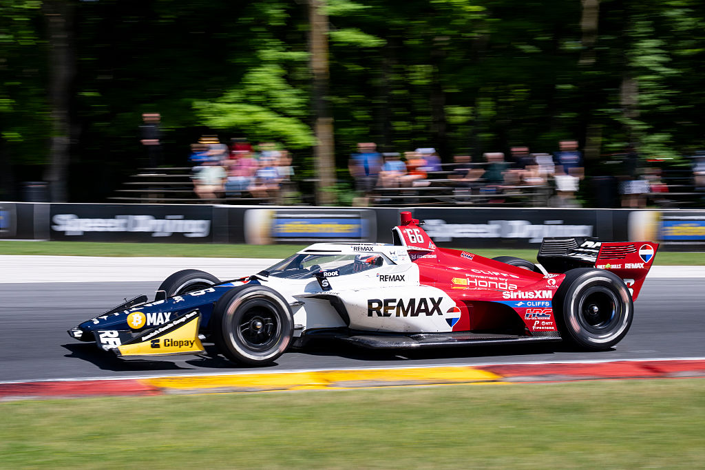 Late engine issue robs Armstrong of first IndyCar win chance