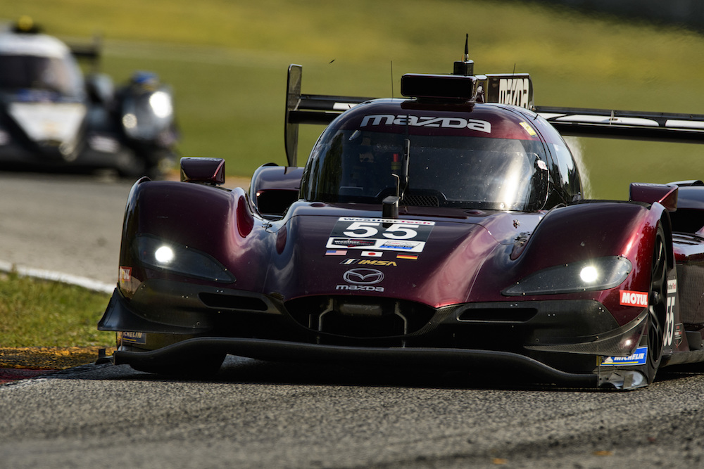 Tincknell holds off Cameron as Mazda scores hat trick