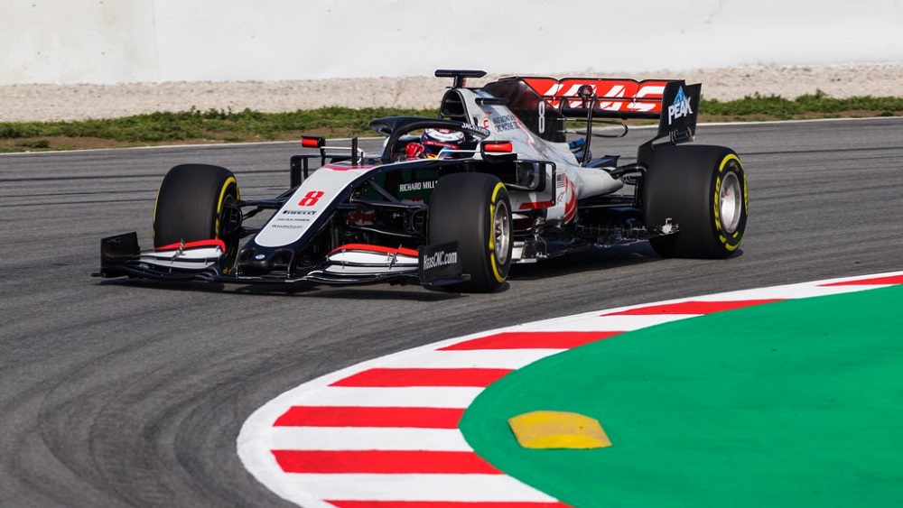 VIDEO: Haas F1 shakedown with Romain Grosjean