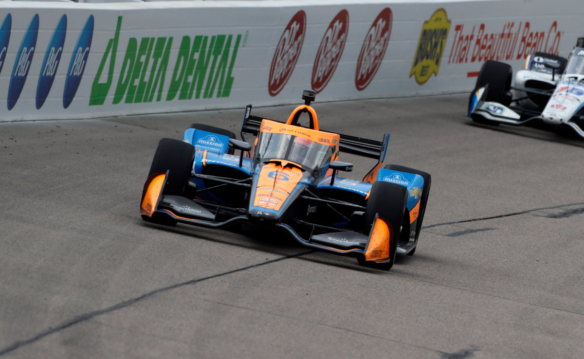 'I've never been more bummed about a fourth place' - Rosenqvist