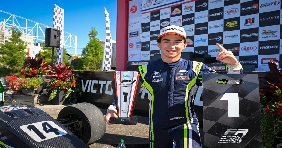Shipman completes F4 US weekend sweep at CTMP | RACER