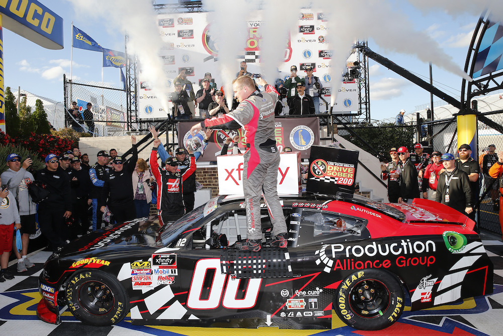 Custer gets a bucket-list win in Dover Xfinity