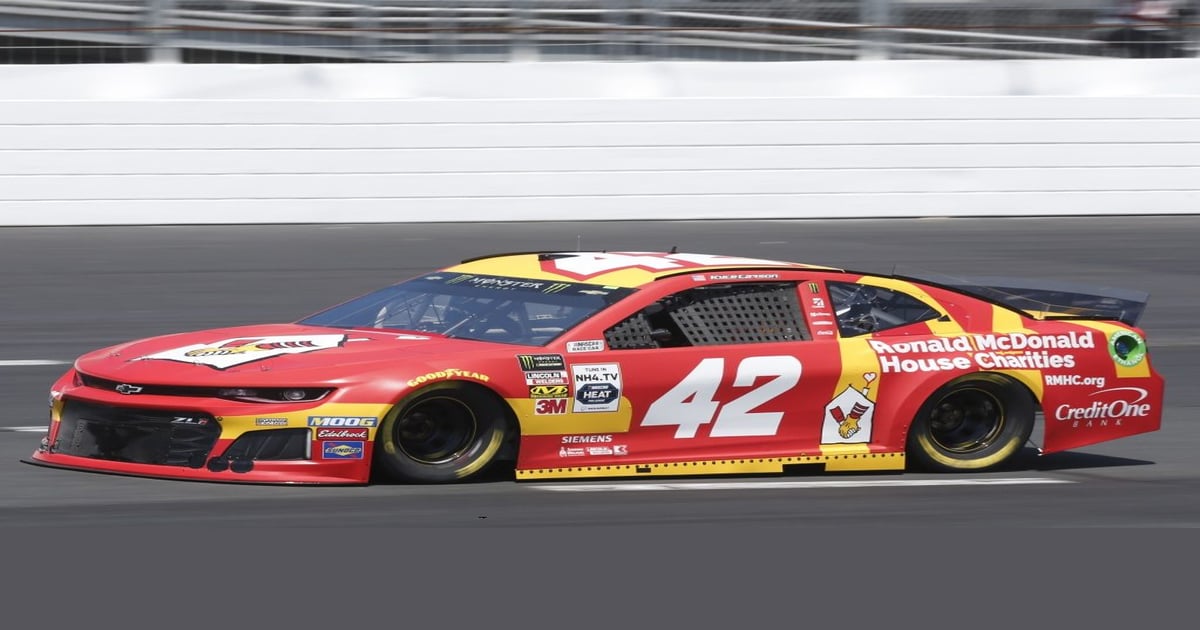 Larson leads opening Brickyard practice | RACER