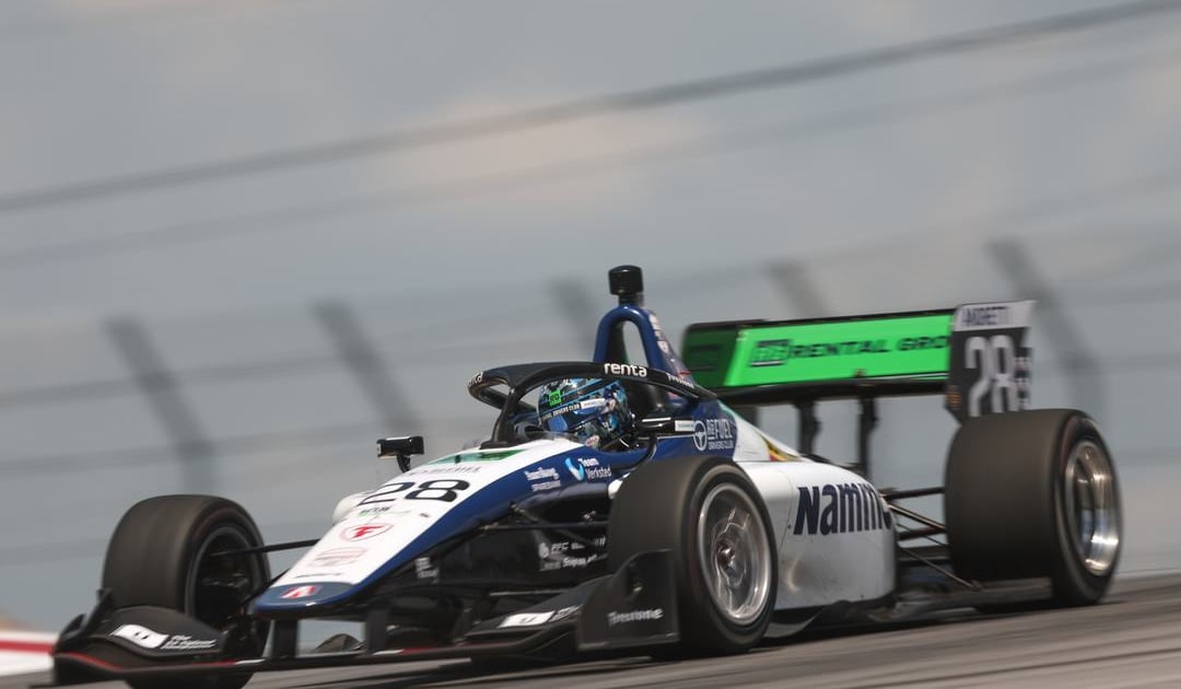 Nxt Racers Hauger roars again in Mid-Ohio Indy NXT qualifying | RACER