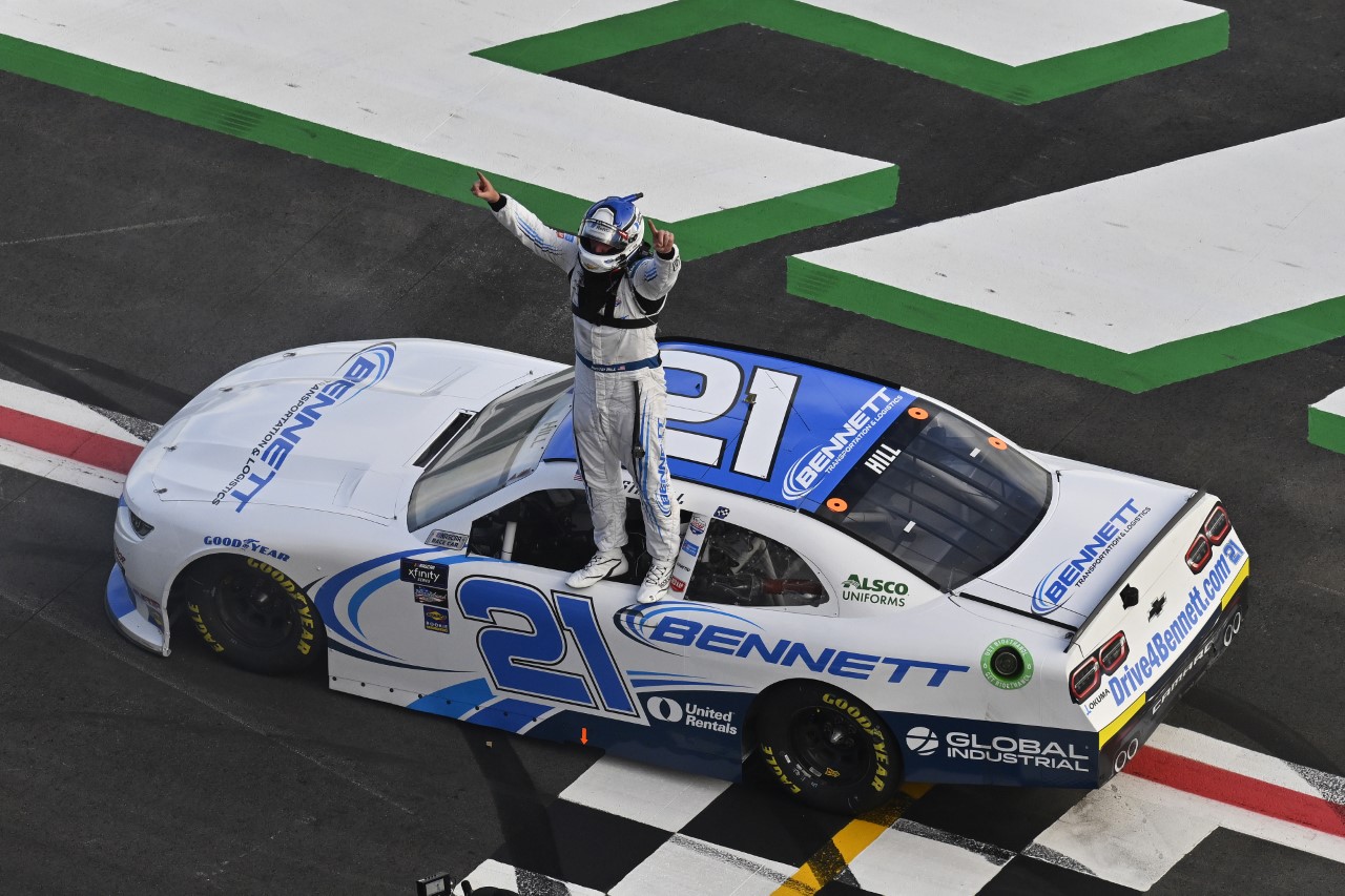 Hill takes hometown Xfinity win in Atlanta