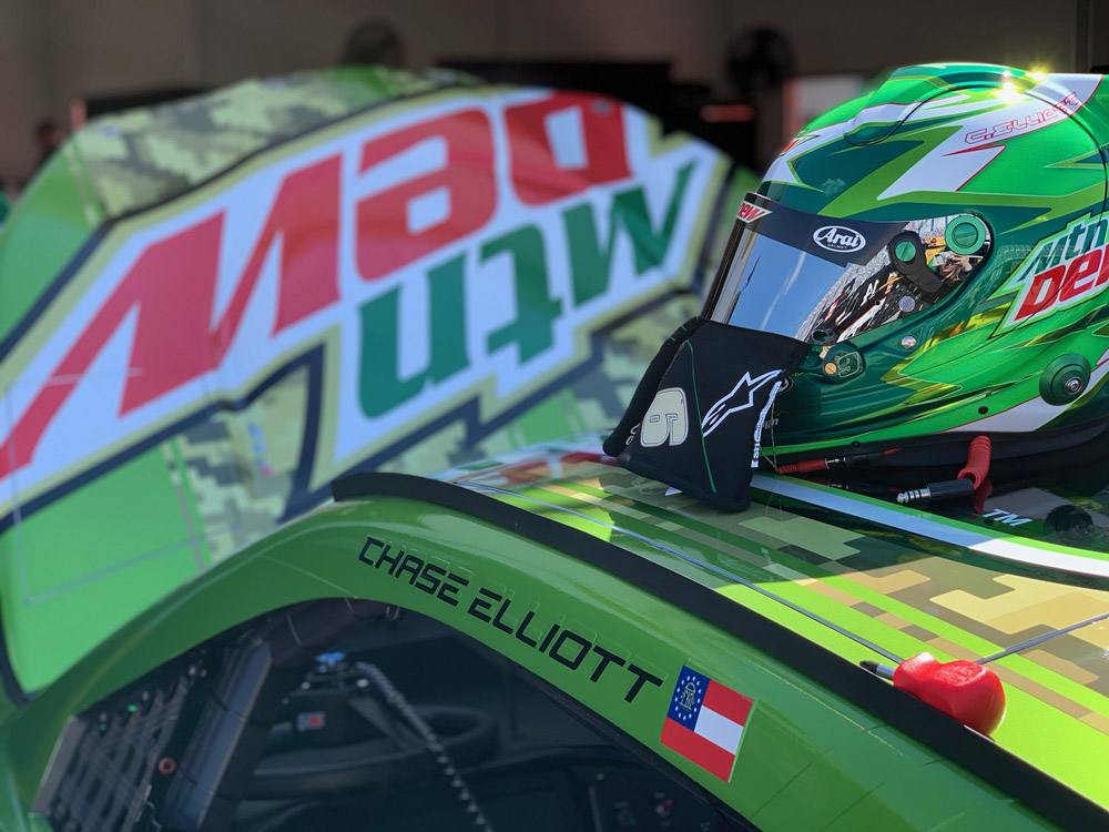 Elliott, Newman clash in Clash practice