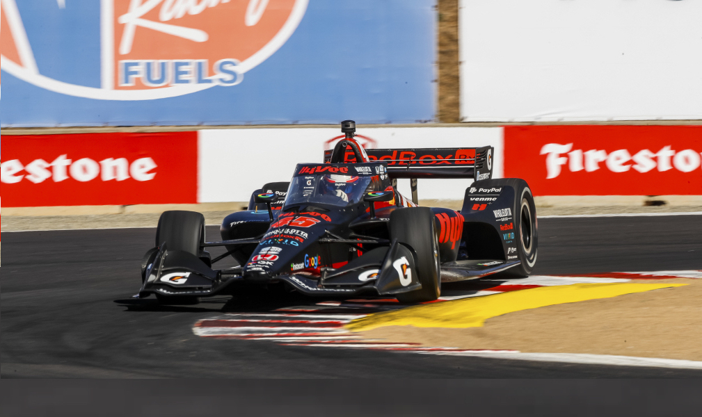 Lundgaard leads second Laguna IndyCar practice
