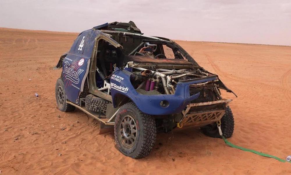 American team Fastball crashes out of Dakar