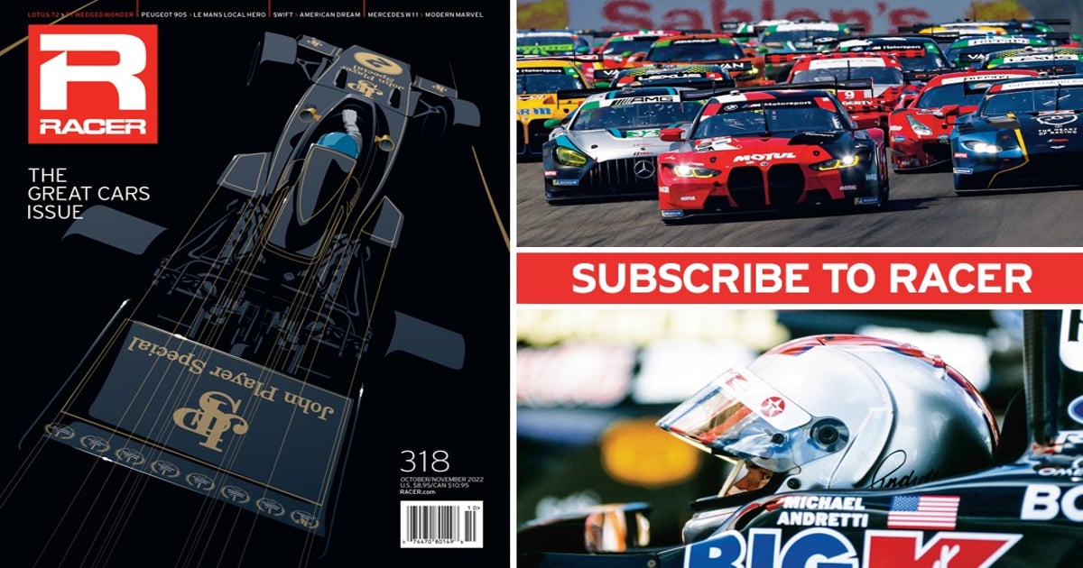 RACER No. 318: The Great Cars issue | RACER