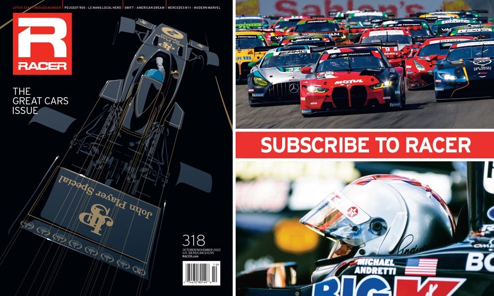 Cars Greacers Rode RACER No. 318: The Great Cars issue | RACER