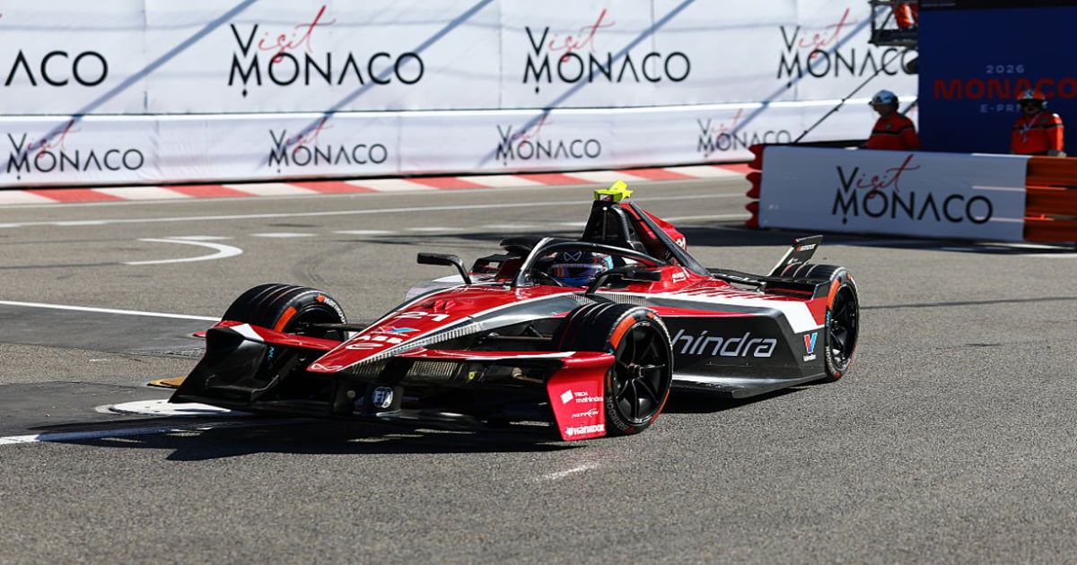 Mahindra’s de Vries tops both Saturday practice sessions at Monaco E ...