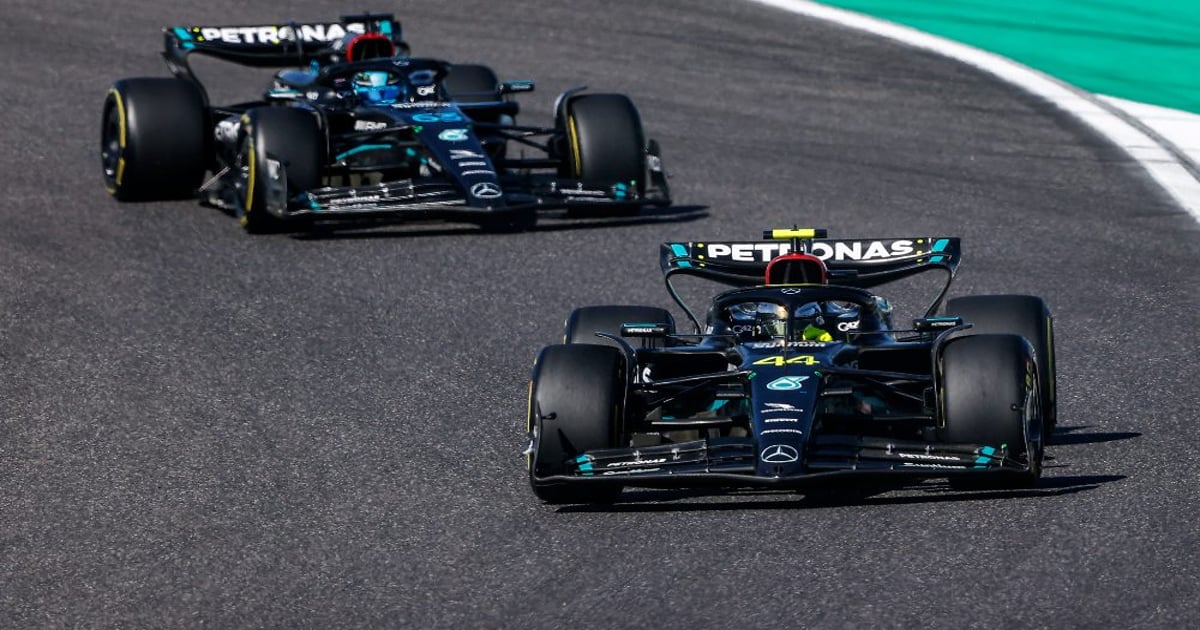Russell dismisses Hamilton fight as 'good hard racing' | RACER