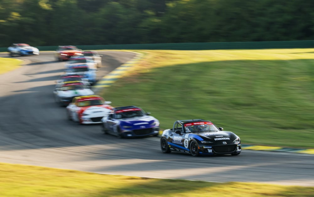 Fletcher makes epic comeback to win MX-5 Cup at VIR | RACER