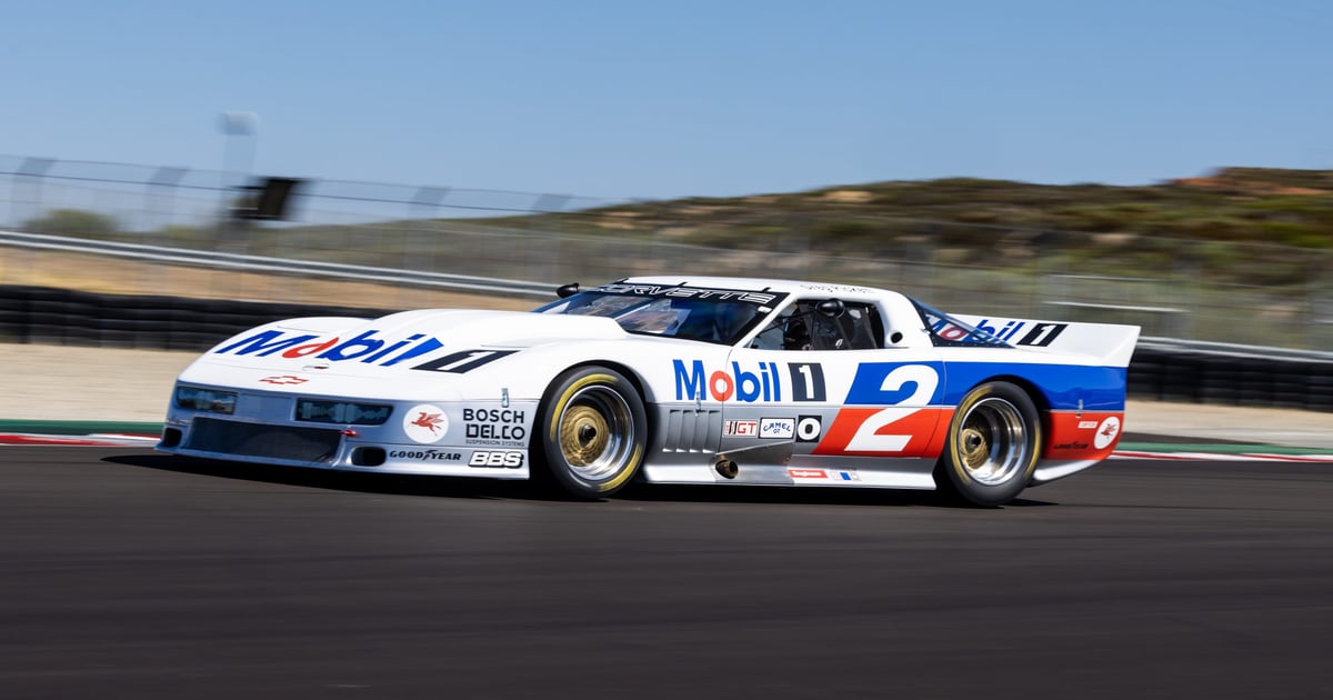Video: Ron Fellows wheels the ex-Greg Pickett 1987 IMSA Corvette at the ...