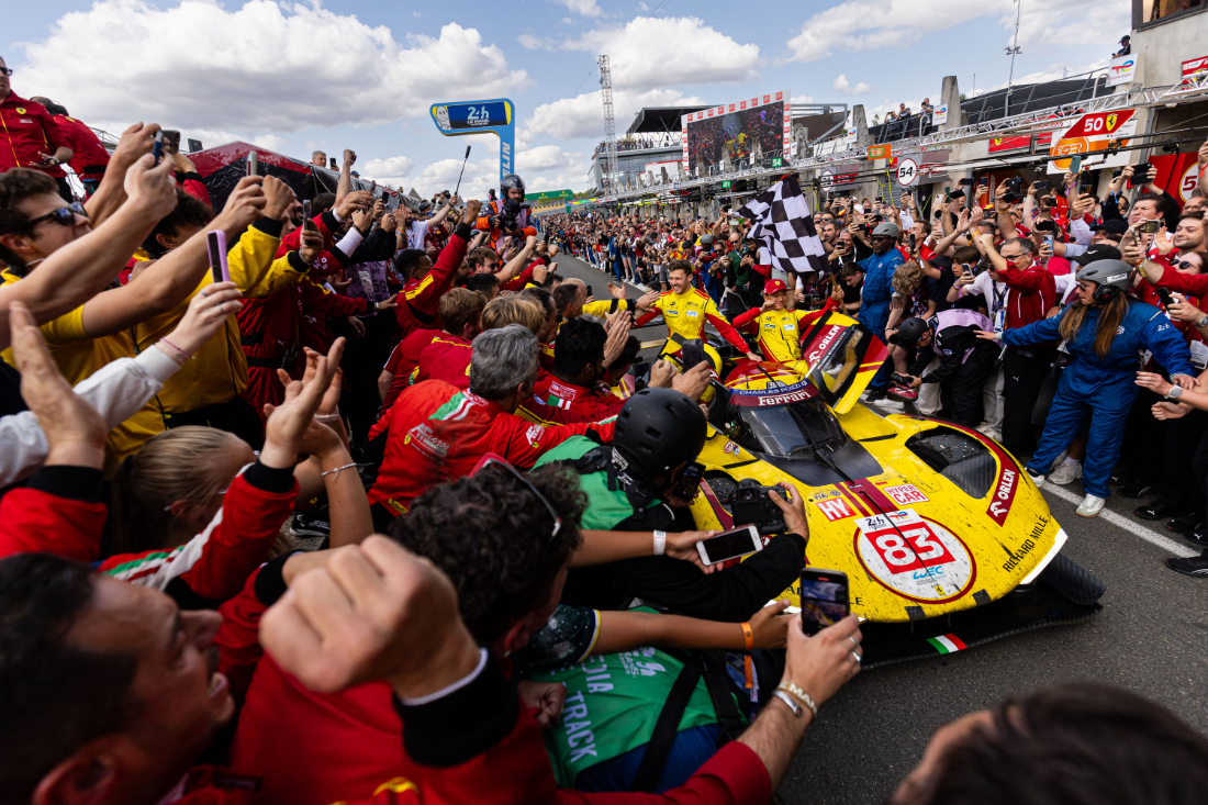 Kubica eager to write the next chapter in his career as he defends Ferrari Le Mans win