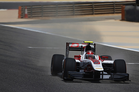 Honda protege Matsushita leads in GP2 testing
