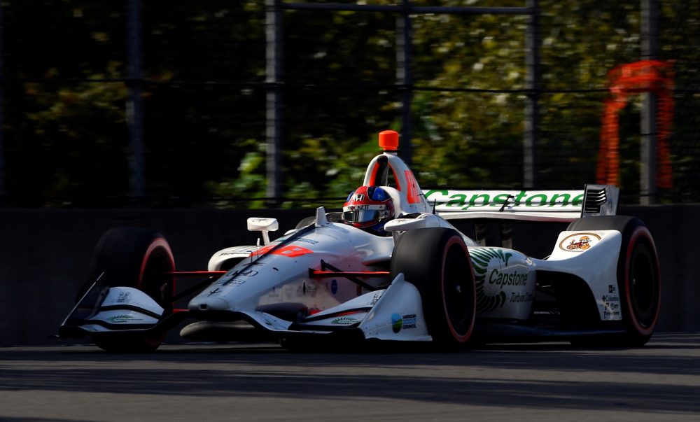 Herta takes pole in thrilling qualifying bout in Portland