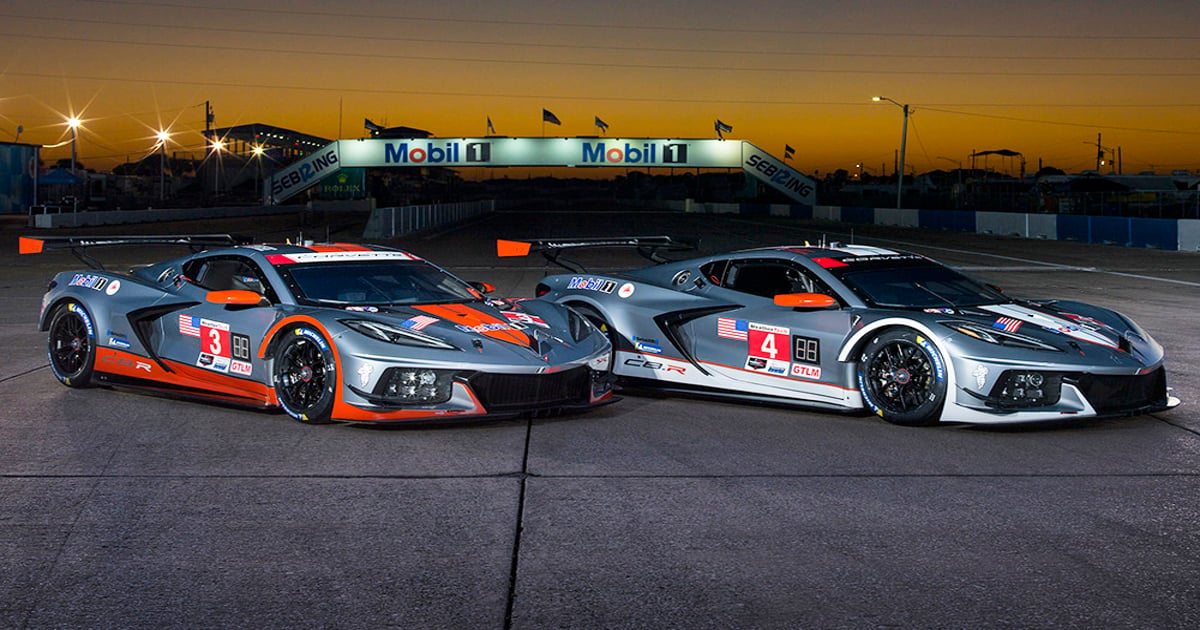 Special silver livery for Corvettes at Sebring | RACER