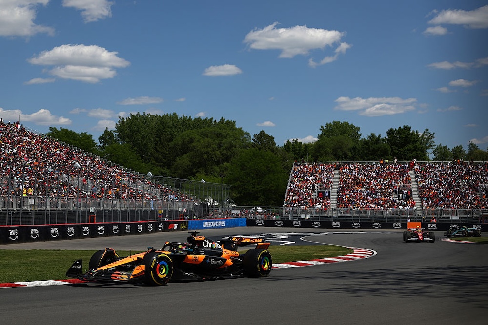 Lapping Montreal with Oscar Piastri